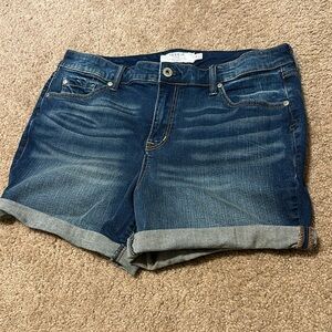 Torrid Dark Denim Shorts
